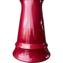 456131516531R Profesyonel Darbuka (23 Cm, 8 Kg)| Kırmızı, Net Ses Akustik Sahne Performansı