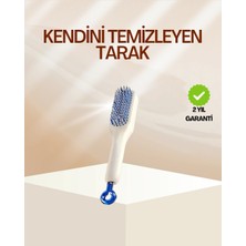 Just Cheap Store Pratik Mekanizmalı Saç Tarağı – Kendi Kendini Temizler, Taşınabilir
