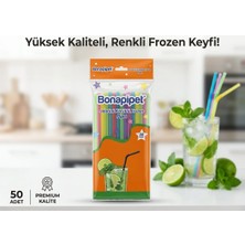 İsopack Jelatinli Körüklü Frozen Pipet Çok Renkli 50'li Adet