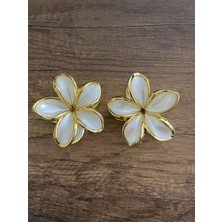 Gülümse Gel 2 Adet Lotus Çiçeği Mandal Toka Kıskaçlı Toka Renkli Rengarenk Büyük Yaldızlı