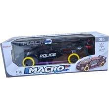 Şimşek 0855-229 Kumandalı Polis Arabası R/c Sesli Işıklı 1:16 3+
