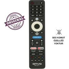 Onvo Google Tv Ses Komutsuz LED Tv Kumanda