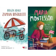 Can Yayınları Zaman Bisikleti 1 (Bilgin Adalı) ve Maria Montessori - Haydi Kurtaralım Dünyayı 3
