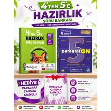 Tonguç Akademi 4 Ten 5 E Hazırlık Kitabı + Paragrafon
