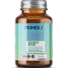 Peineili Ginger Support 1000 mg 60 Tablet Meyan Kökü, Zencefil, Fesleğen, Zerdeçal, Karanfil, Tarçın İçeren Takviye Edici Gıda