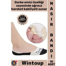Wintoup #nasırbandı Ayak Sağlığı Koruyucu Destekleyici Yumuşak Yastıkçıklı Şık Yuvarlak Nasır Bandı 15 Adet