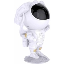 Mercora Tech Astronot Şeklinde Bluetooth Hoparlör Gökyüzü Kumandalı Aydınlatma Lamba