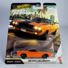 Hot Wheels Premium Fast & Furious 1970 Dodge Challenger R/t Model Araba