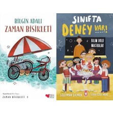 Can Yayınları Zaman Bisikleti 1 (Bilgin Adalı) ve Sınıfta Deney Var - Bilim Dolu Maceralar