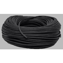 Sineklik İzmir Sineklik Fitili 4.5 mm - 5 mm Siyah 30 Metre
