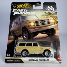 Hot Wheels Premium Fast & Furious Toyota Land Cruiser FJ60 Model Araba