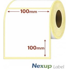1001 100X100 mm Termal Etiket, Barkod/adres/kargo Termal Etiketleri, Zebra ve Diğer Yazıcılarla Uyumlu