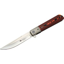 Sibirya Gül Ağacı Saplı Zebra Çakı S-2216A 21,5 cm