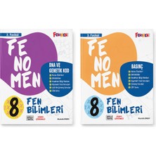 Fenomen Yayıncılık Fenomen Yayınları 8. Sınıf Fen Bilimleri Fasikül Seti | Dna ve Genetik Kod & Basınç | 2. ve 3. Fasikül | Video Çözümlü | Akıllı Tahta Uyumlu