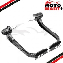 Motomart+ Cfmoto 250SR Karbon Desenli Kalın Manet Koruma Siyah MKTR2057