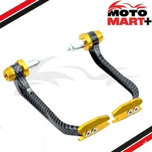 Motomart+ Benelli Leoncino 250 Karbon Desenli Kalın Manet Koruma Sarı MKTR1876