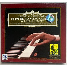 EMI Records Ludwig Van Beethoven 16-19 The Piano Sonataflat Wiehelm Kempff  CD