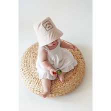 Baliboo Poplin Bucket Şapka Nakışlı Bej