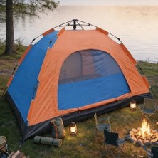 Gv Home® 10 kişilik Otomatik Kurulum Kamp Çadırı - Outdoor , Suya Dayanıklı Hızlı Kurulum Piknik ve Doğa Için Geniş Aile Çadırı 300X300X170 cm