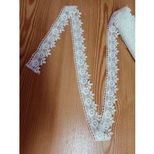 Dantelim Dantel Güpür Papatya - 4 Cm. En x 9 Mt.