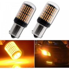 Carmind Platinum PY21W 93 Tek Duy Sinyal LED Ampül Turuncu 12-24V