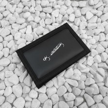 Elegance Siyah Atatürk Imzalı Basic Spor Wallet Cüzdan