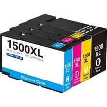 PGI-1500XL Canon Maxıfy MB2155 Yazıcı Uyumlu Muadil Kartuş Seti 4 Renk