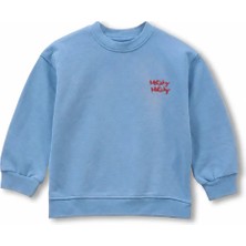 Matchy Matchy Çocuk Blue Sweatshirt