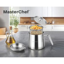 Masterchef Çelik Kızartma Potu 2l-Paslanmaz Derin Fritöz Pot Patates Kızartma Tenceresi