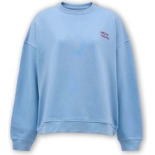 Matchy Matchy Kadın Blue Sweatshirt