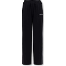Matchy Matchy Kadın Black Hafif Dokulu Sweatpant