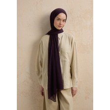 Fresh Scarfs Modal Krinkıl Şal Mor