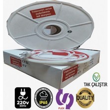 Yıldırım 21 Neon LED 220VOLT (BEYAZ RENK )Tak Çalıştır Fişli ve Anahtarlı