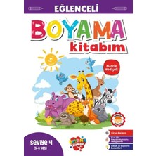 Boyama Zamanı Eğlenceli Boyama – Seviye 4 (5-6 Yaş)