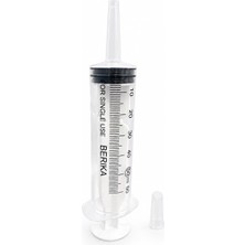 Bozkar Medikal Berika 50 ml Iğnesiz Besleme Şırıngası 3 Parçalı Luer ( 5 Adet)