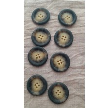 ILCARE Polyester Düğme 25 mm 8 Adet