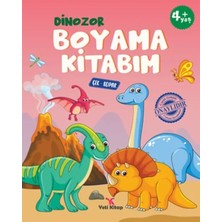 Yeti Kitap Dinozor Boyama Kitabı