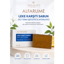Tubalife Alfarume Leke Karşıtı, Cilt Tonu Eşitleyici ve Aydınlatıcı Sabun – 100 gr