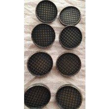 ILCARE Antık Sarı Metal Düğme 22 mm 8 Adet