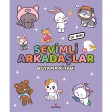 Yeti Kitap Sevimli Arkadaşlar Boyama Kitabı