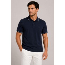 Classics Men Gewer Slim Fit Erkek Polo Yaka Kısa Kol Tişört  7680