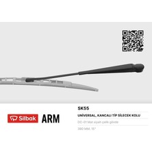Silbak Sılbak SK55 - Silecek Kolu 450MM TRANSIT-P504-BMW 315-16TM 30-Fatıh