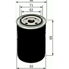 Sardes SO890 - Yağ Filtresi LADA-R12 1300-R9 81-89 -R12 69-80 x