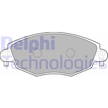 Delphi Delphı LP1533 - On Fren Balatası Mondeo Iıı 00 07 Jaguar x Type 04 09