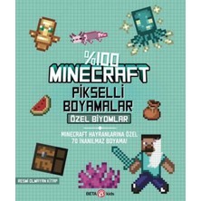 Beta Kids %100 Minecraft Pikselli Boyamalar Özel Biyomlar