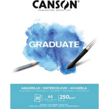 Kitabevimden Canson Sulu Boya Bloğu Graduate 20 Syf A5 250 gr