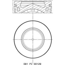 Mahle 081PI00129000 - Pıston Segman 78.00MM Bmw N47 D16 F20 Mını R55 R56 R57 R60 R61
