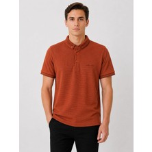 Classics Men Glow Slim Fit Erkek Polo Yaka Kısa Kol Tişört  7742