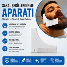 Memania Co Sakal Şekillendirme Aparatı – Düzgün ve Simetrik Sakal Bakımı