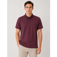 Classics Men Glow Slim Fit Erkek Polo Yaka Kısa Kol Tişört  7742